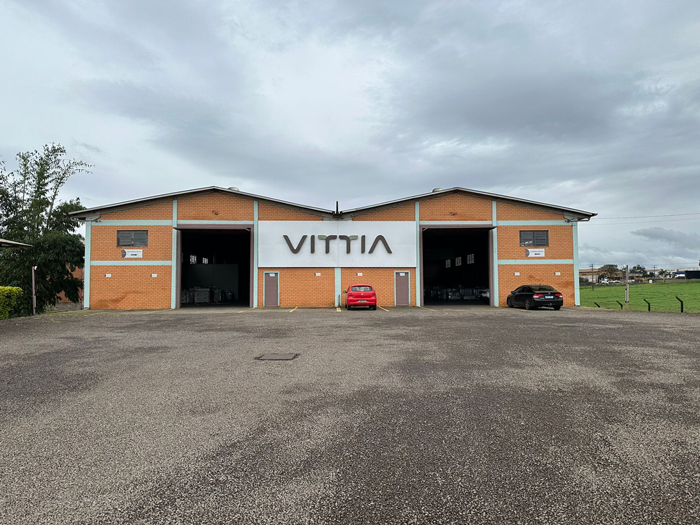 Centro de distribuição de insumos da Vittia em Ijuí.