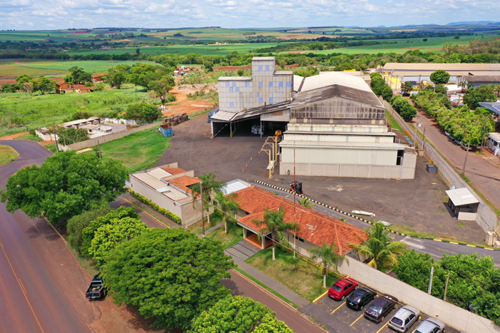 Unidade Vittia de defesa e nutrição agrícola na cidade de Serrana